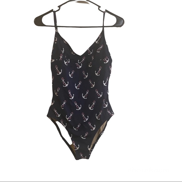 J. Crew Other - J.CREW  ADJUSTABLE STRAPS ONE PIECE SWIMSUIT ANCHOR